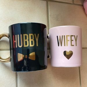 Hubby & Wifey Mugs